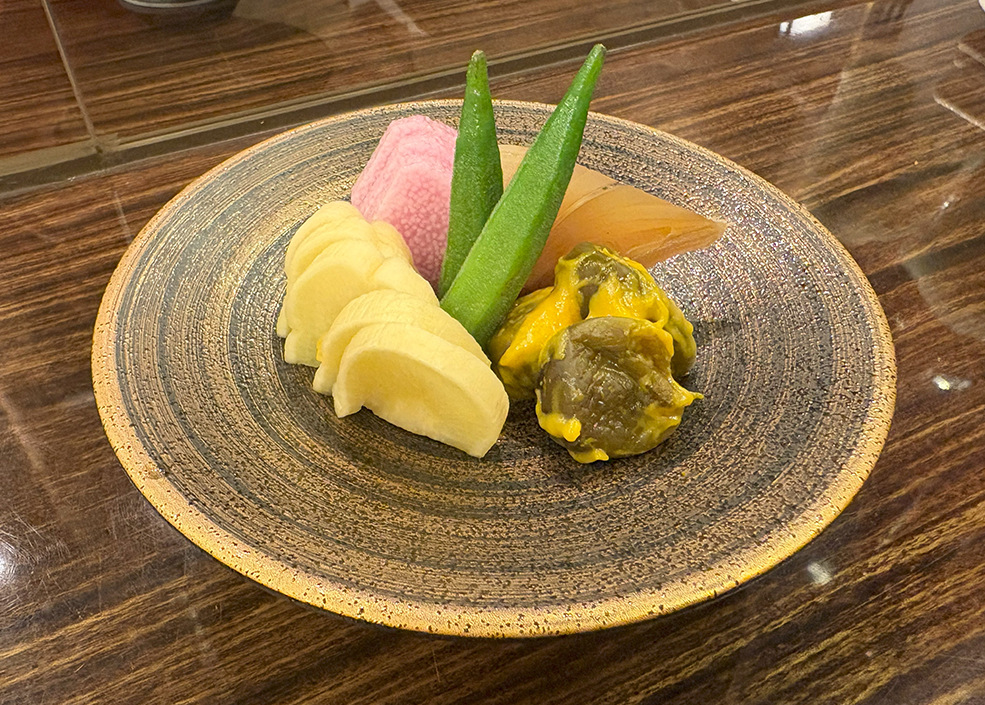 漬物盛り合わせ