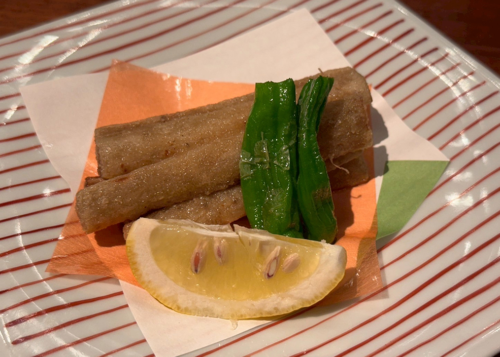 ごぼうの唐揚げ